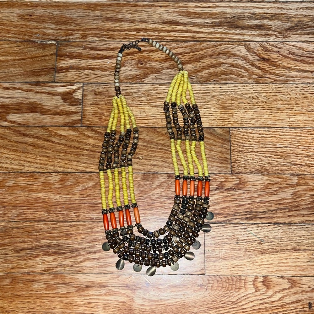 Boho Native looking necklace